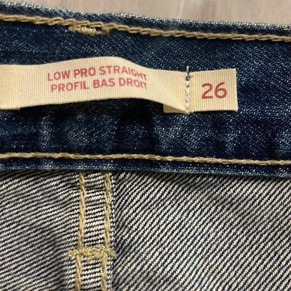 LEVI’S Low Pro Straight Jeans - Picture 8 of 12
